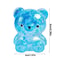 Glitter Bear Squishy Stress Relief Toy Cute Bear Fidget Squeeze for Anxiety Relief