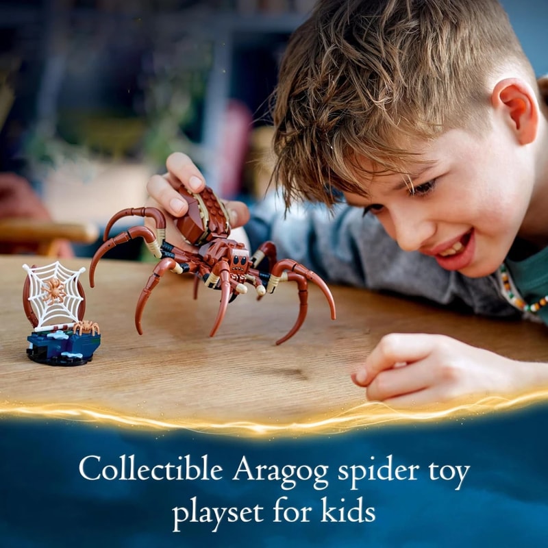 Magical Forbidden Forest Building Set with Spiders & Minifigures Toy