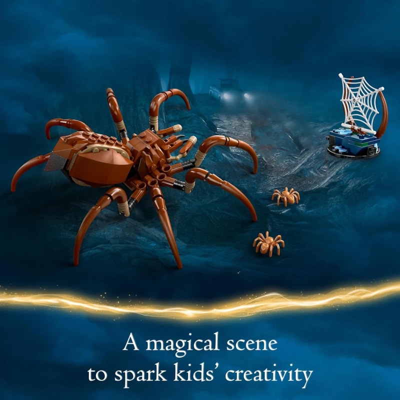 Magical Forbidden Forest Building Set with Spiders & Minifigures Toy