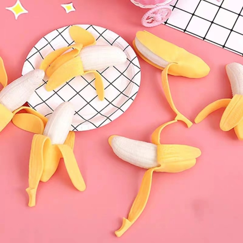 Fruit Squishy Stress Ball Toy Slow Rising Anti Anxiety Fidget Toy