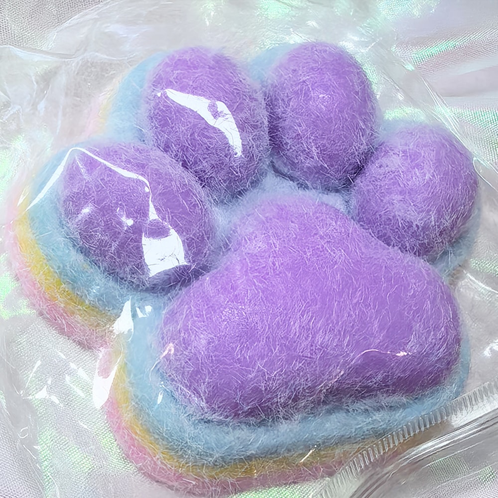 Cat Paw Squishy Stress Relief Toy Slow Rebound Fidget Squeeze Toy