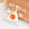 Kawaii Egg Yolk Squishy Stress Toy Silicone Fidget for Anxiety Relief & Focus