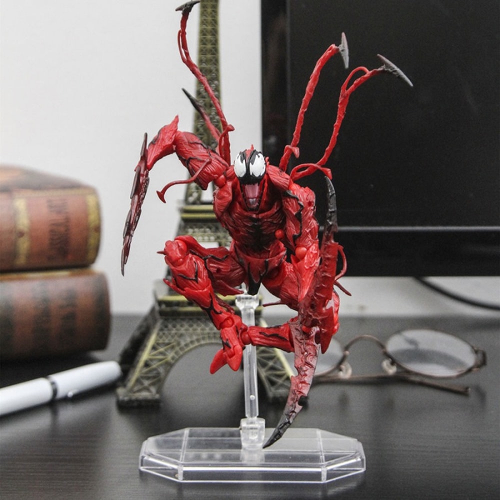 Marvel Carnage Venom Action Figure Movable Joints Collectible Spider Man Toy