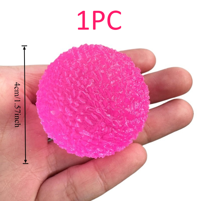 Crystal Clear Stress Relief Squishy Ball Slow Rebound Sensory Fidget Toy 8