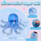 Glitter Octopus Squishy Stress Ball Cute Sensory Fidget Toy For Kids Adults 2