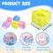 Mini Ice Cube Squishy Set Transparent Stress Relief Squeeze Toys for Kids and Adults