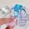 Mini Ice Cube Squishy Set Transparent Stress Relief Squeeze Toys for Kids and Adults