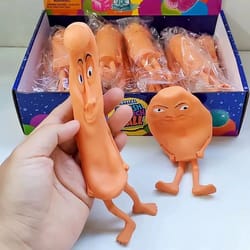 funny slow rebound stress relief toy soft squishy decompression fidget gift for adults & kids