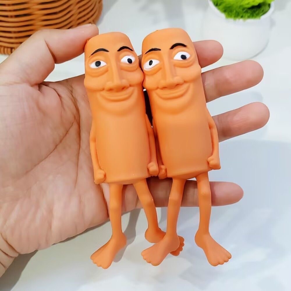 Funny Slow Rebound Stress Relief Toy Soft Squishy Decompression Fidget Gift For Adults Kids 2