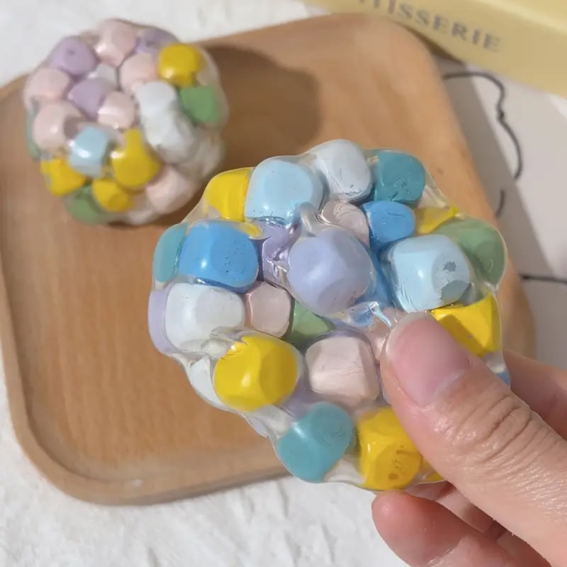 Dopamine Squishy Stress Ball for Anxiety Relief Focus Toy for ADHD Autism