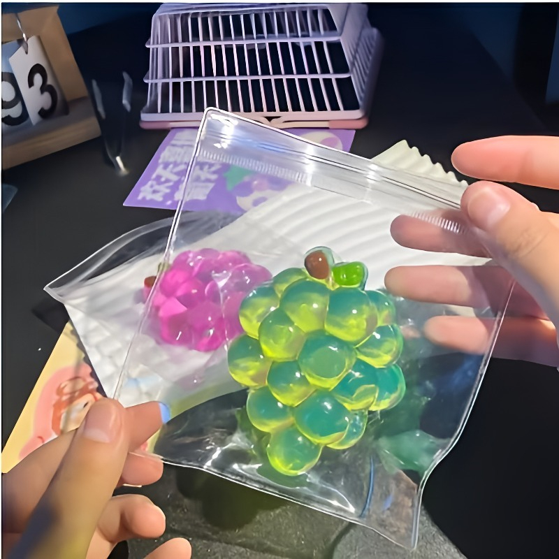 Squishy Grapes Fidget Toy For Stress Relief Sensory Play 2