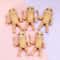 Kawaii Wooden Stick Man Fidget Toy Stress Relief Squeeze Collectible Fun 2