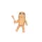 Kawaii Wooden Stick Man Fidget Toy Stress Relief Squeeze Collectible Fun 6