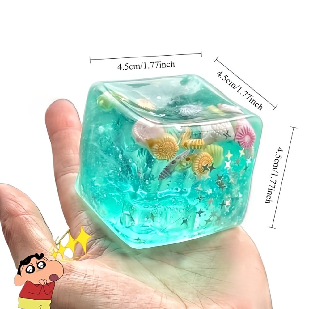 Premium Slow Rise Sensory Stress Relief Squishy Fidget Toy Cube 1