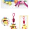 Baby Sensory Hanging Rattle Toy for Stroller, Car Seat & Crib with Teether