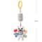Baby Sensory Hanging Rattle Toy for Stroller, Car Seat & Crib with Teether