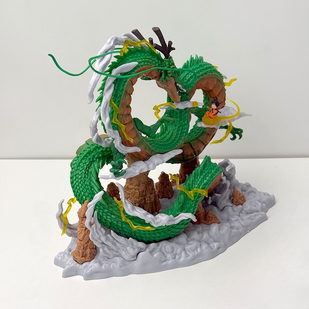Premium Dragon Ball Figure Shenron Goku Statue Anime Collectible PVC