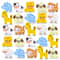 Animal Pop Fidget Toy Set Push Bubble Sensory Stress Relief Set 0