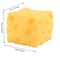 Giant Slow Rebound Cheese Squishy Stress Sensory Fidget Toy For Adults 4