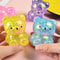 Squishy Glitter Gummy Bear Stress Relief Fidget Toy For Kids Adults 2