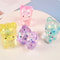 Squishy Glitter Gummy Bear Stress Relief Fidget Toy For Kids Adults 5