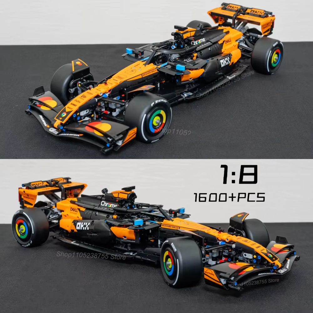 Premier Piece McLaren Building Blocks Model Kit Race Car Assembly Set 1