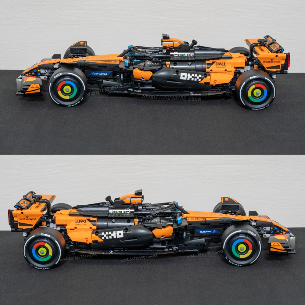 Premier Piece McLaren Building Blocks Model Kit Race Car Assembly Set 0
