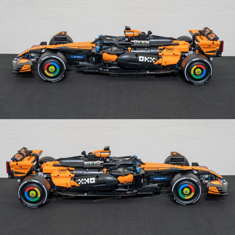 Premier Piece McLaren Building Blocks Model Kit Race Car Assembly Set 0