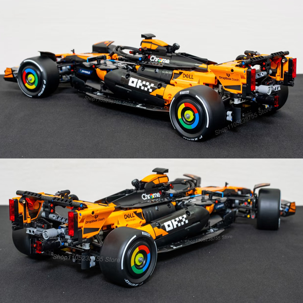 Premier Piece McLaren Building Blocks Model Kit Race Car Assembly Set 3
