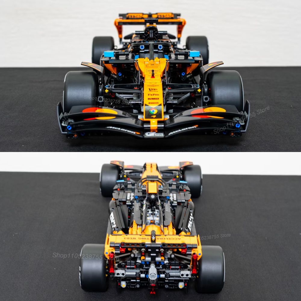 Premier Piece McLaren Building Blocks Model Kit Race Car Assembly Set 4