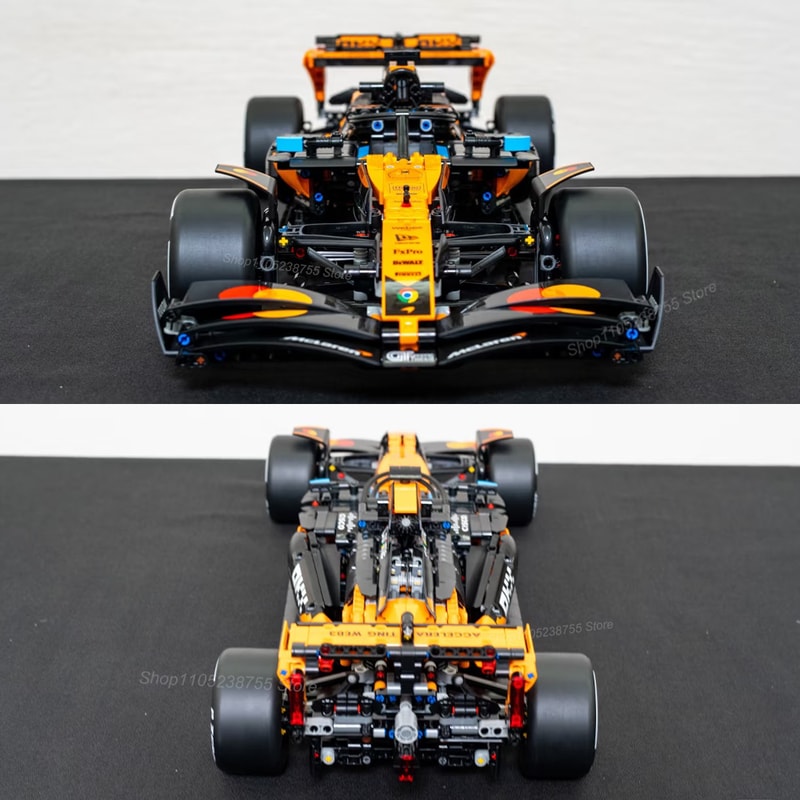 Premier Piece McLaren Building Blocks Model Kit Race Car Assembly Set 4