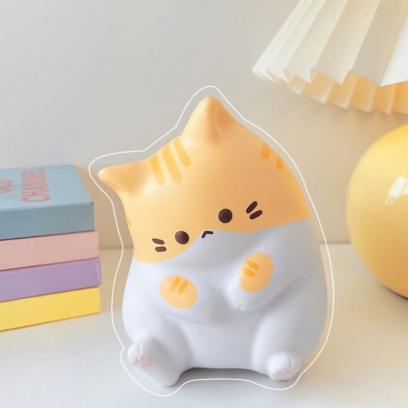 Kawaii Cat Squeeze Plush Toy for Stress Relief and Anxiety