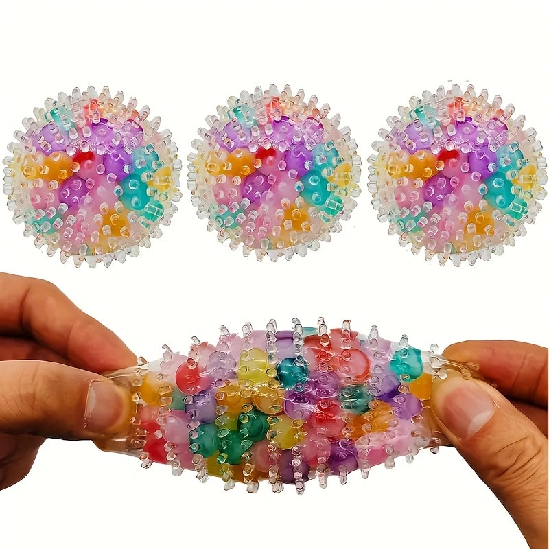 Ultra Squishy Water Bead Grape Stress & Fidget Sensory Toy for Kids & Adults