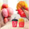 Ultra Realistic TPR Squishy Food Stress Relief Toy Set Slow Rebound Squishy Decompression Fun 2