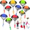 Hand Throw Parachute Toy for Kids Outdoor Flying Fun Tangle Free Play