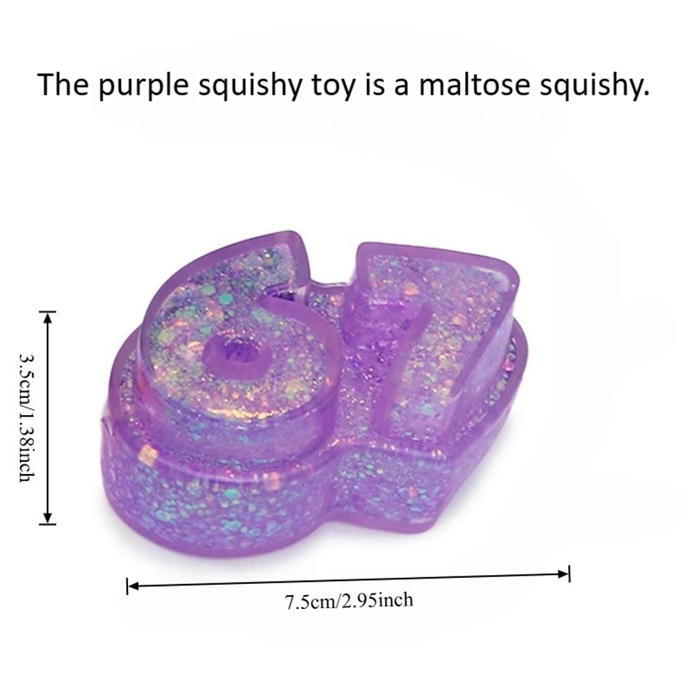 Series Maltose Squishy Fidget Toy Stress Relief Squeeze Toy For Kids Adults 3