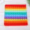 Large Rainbow Bubble Pop It Fidget Toy Large Sensory Stress Relief & Autism Sensory Toy