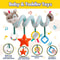Spiral Baby Stroller Toy Sensory Activity Plush For Car Seat Crib And Travel 2