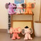 Kawaii Elephant Plush Toy Soft Cotton Sleeping Buddy Pillow for Kids and Babies