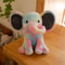 Kawaii Elephant Plush Toy Soft Cotton Sleeping Buddy Pillow for Kids and Babies
