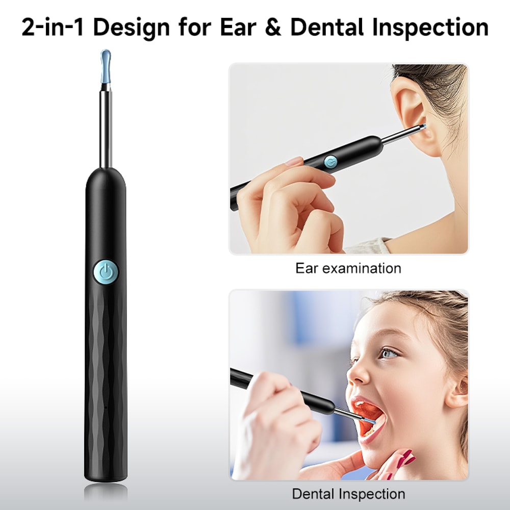 Wireless Visual Ear Cleaner Camera With WiFi HD Otoscope For Safe Ear Wax Removal 5