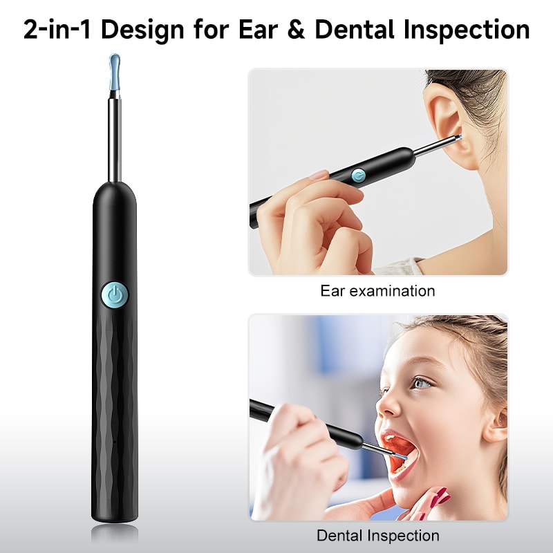 Wireless Visual Ear Cleaner Camera With WiFi HD Otoscope For Safe Ear Wax Removal 5