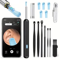 smart visual ear wax removal camera endoscope with hd digital otoscope