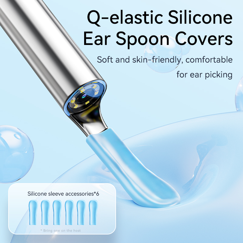 Smart Visual Ear Wax Removal Camera Endoscope with HD Digital Otoscope