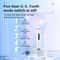 Ultrasonic Dental Water Flosser Portable Tartar Remover with Rechargeable Multi Mode Cleaning