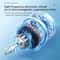 Ultrasonic Dental Water Flosser Portable Tartar Remover with Rechargeable Multi Mode Cleaning
