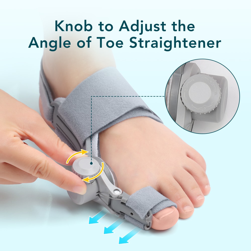 Adjustable Bunion Corrector Toe Straightener For Pain Relief And Hallux Valgus Support 2