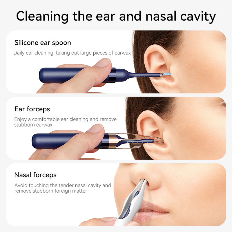Smart Visual Ear Cleaner with Camera HD Endoscope Ear Wax Removal Tool