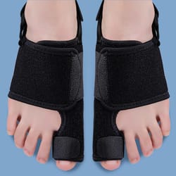 adjustable bunion corrector toe straightener brace for hallux valgus relief
