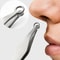 Precision Stainless Steel Nose Hair Trimmer Facial Grooming Scissors 0